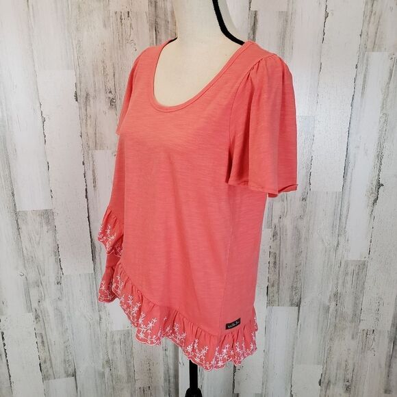 Matilda Jane Eyelet Tee Sz S - Picture 5 of 11